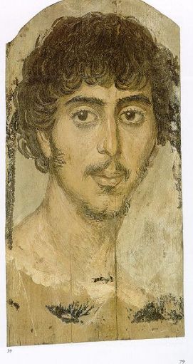 A Young Man, er Rubayat, ca AD 175 (Berlin, Altes Museum, 31161.8)